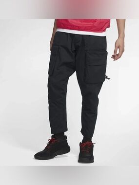 NikeLab ACG Men's XL Black Cargo Pants CD7646-010 Outdoor Utility